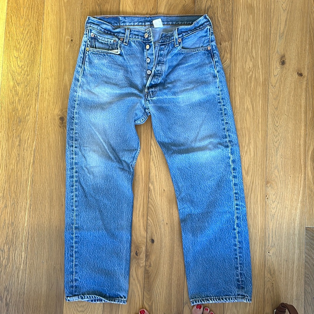 Levis 501 Denim w:35 l: 31